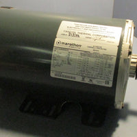 Marathon Electric MA1075 AC Thermally Protected Motor 5K49QN6321AS 230/460V 2HP