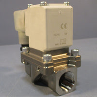 SMC VXZ242GZ2AL Media Valve w/ 3/4" FPT 0.7MPa and 15mm Orifice New