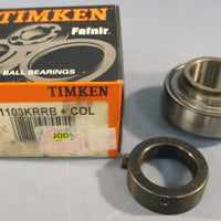 Timken G1103KRRB + COL Insert Ball Bearing 1-3/16" ID 2.4409 OD 1.9063 W