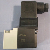SMC VO3075DZ1 Solenoid Valve 00.7MPa 24VDC w/ Hardware