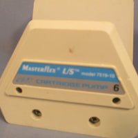 COLE PARMER MASTERFLEX SIXROLLER PERISTALTIC CARTRIDGE PUMP HEAD MODEL 751910