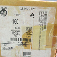 Allen Bradley Speed Controller FRN: 7.04 Ser C 160-AA03NPS1P1