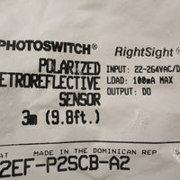Allen Bradley 42EFP2SCBA2 Polarized Reflective Sensor Ser A 3m Length