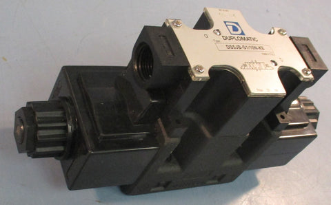 Duplomatic DS5JBS1/10NK6 Solenoid Valve 320 bar Max 1/2 NPT 12060Hz