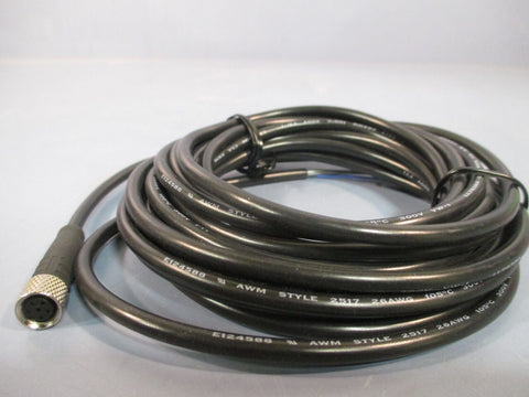 Banner Engineering 88664 Cordset M8 Female Straight, 5 Wire, 2 Meter PKG5M-2