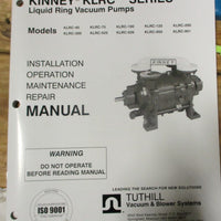 Tuthill Kinney KLRC75KFA2 KLRC Series Liquid Ring Vacuum Pump 11/2" x 11/2"