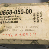 Star Linear Motion 065805000 Linear Bushing 50mm Bore 62mm OD 70mm W