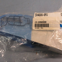 SMC SV43005FU Solenoid Valve, Double Solenoid, PlugIn, SV4000 series