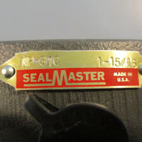 SEALMASTER NP31C Pillow Block Ball Bearing 115/16" Gold Line Standard