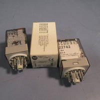 Lot of (3) Allen Bradley Relay 3 Pole, 11 Pin Series D 700HA32Z244