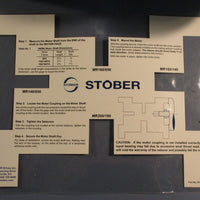Stober K202AG0340MR160/050 Right Angle Helical Bevel Gear Reducer 1-1/4" Bore