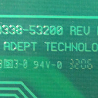 Adept Technology 1033853200 Rev D1 Dual Power B+II Amplifier 2033853200 REV B