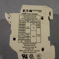 Lot of (3) Eaton/Bussmann Series CHM Fuse Holder, 32Amp, 690V