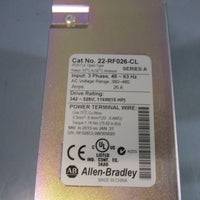 AllenBradley 22RF026CL Ser. A Line Filter 3Ph 48~64Hz 26A