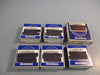 Lot of (6) NSK R16ZZ Deep Groove Ball Bearing, 1.000" Bore, 2.000" OD 1/2" Width