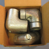5 Appleton PFFL-100 1" Malleable Iron 90 Degree Female Pulling Elbow NOS