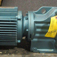 Sew Eurodrive KT67TDT90L4-KS Gearmotor DFT90L4-KS 60.66:1 2 HP 1720 RPM NOS