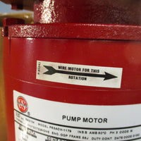 Bell & Gossett E-90 1.5HP Centrifugal Pump Motor 3PH P63ACV-1179 3450RPM SM2104