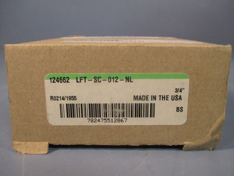 DODGE LFT-SC-012-NL, 2 BOLT FLANGE BEARING 3/4" BORE 124662