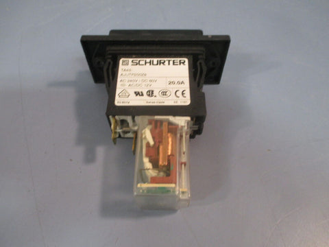 Schurter Pushbutton Circuit Breaker 240VAC 60VDC 12VAC/DC 20A TA45-AJUTP200Z8