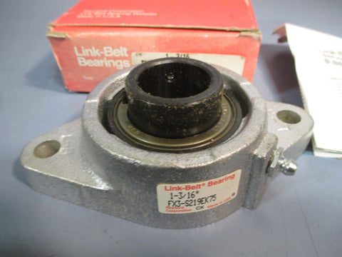 LinkBelt New Ball Bearing Flange Unit 13/16" FX3S219EK75