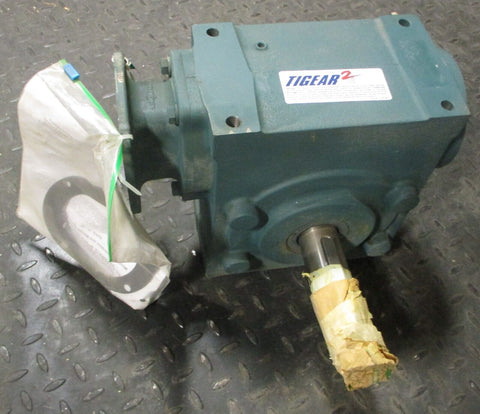 Dodge Tigear 2 40Q60R14 Gear Reducer 60:1 Ratio 1-7/8" Shaft Dia 3HP Max In NOS