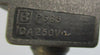 (Lot of 2)Burkert TYP 2506 Cable Plug 250V 008 353 w/ Schurter P 685 Power Cable