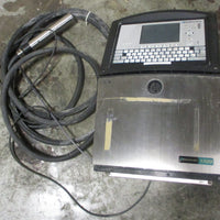 Videojet 1520 Ink Jet Coding Machine 392109-203-01 w/ Stand Sensor and Light