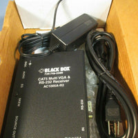 BLACK BOX CAT5 MULTI VGA/AUDIO SYSTEM EXTENDER TRANSMITTER RS232 AC1005AR2