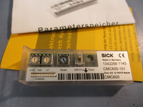 Sick CMC600-101 Parameter Memeory, Scanner Module, Cloning