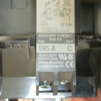 Allen Bradley 500FEO*930 Size 4 Contactor Starter Ser A 135 Amp CE236 Coil Used