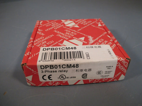 CARLO GAVAZZI 3-PHASE CONTROL RELAY DPB01CM48