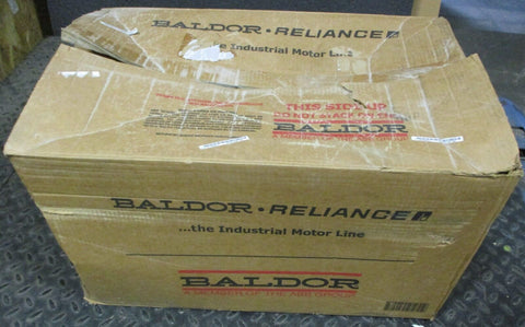 Baldor Reliance VBM3615T Brake Motor 36E049S543G2 1740RPM 5HP 1-1/8" Shaft Dia