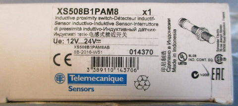 Telemecanique XS508B1PAM8 Inductive Proximity Switch 12-24VDC 200mA