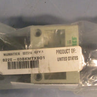 Numatics S22E-03BKMTXS01 Solenoid Operated Quick Exhaust Safety Valve 40-150 PSI