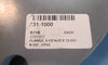 Gray PVC PBD-22450032 Flat Flange 1" Thick, 3-1/2" Bore, 13-1/2" OD