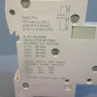 Schneider Electric M9F22104 Miniature Circuit Breaker Multi9 C60SP C 4A 277V~