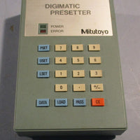 Mitutoyo 543003 Digimatic Presetter w/ cable power supply tested