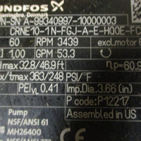 Grundfos MLE80A Centrifugal Pump 99256782 CRNE101NFGJAEHQQEFCB 99340997