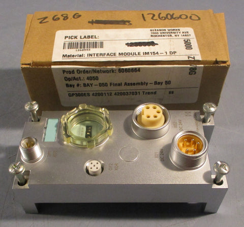 SIEMENS SIMATIC CONNECTING MODULE 6ES7-194-4AD00-0AA0 24VDC 8A