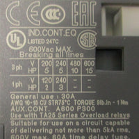 ABB A163010 Contactor Ui=1000V, 30A, 600VAC