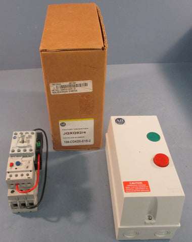 Allen Bradley 109CDKD0E1S2 Non Reversing Enclosed Starter