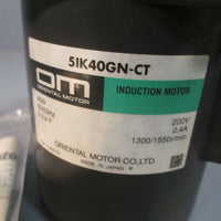 Oriental Motor Induction Motor Single Phase 5IK40GNCT