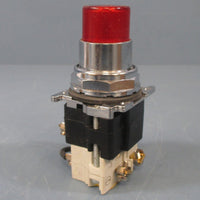 Eaton Cutler Hammer 10250T74NR Press Pilot Light Red Lens 120V Ser B1 NIB