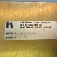 Keltron Corporation Power Supply Model HP070390