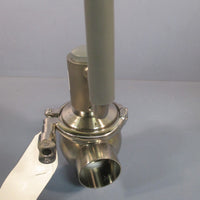 ALFA LAVAL TRICLOVER 2" SHUTOFF VALVE 000003 Unique 7000 Part# 9613321561