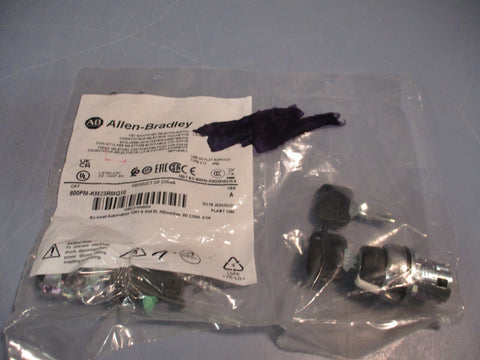 ALLEN BRADLEY  KEY MAINTAINED SELECTOR SWITCH SERIES A 800FMKM23RMQ10