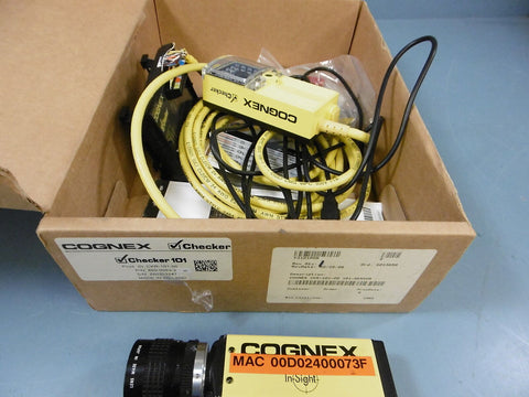 Used COGNEX Checker 101 CKR-101-00 101 Sensor Plus In Sight Camera