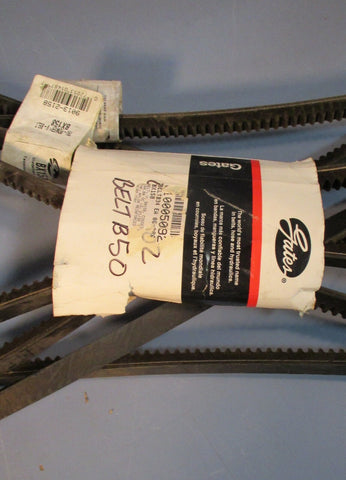 Lot of 2 Gates TriPower Vextra O&HR BX158 V Belt 161" Circumference, 5/8" Wide