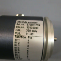 LEINE LINDE ABSOLUTE ENCODER 670021259 3552009